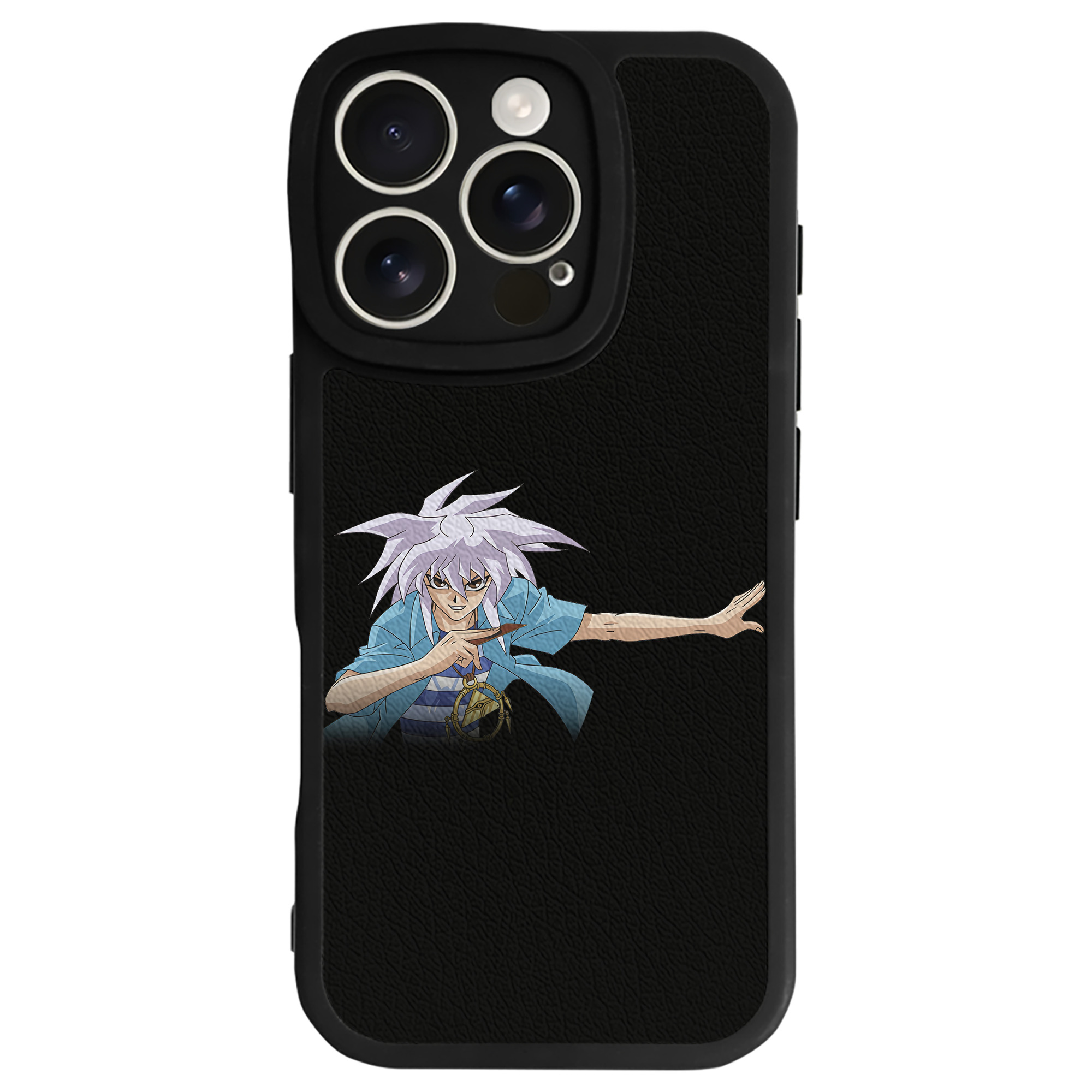 遊☆戯☆王 Yu-Gi-Oh! 【iPhone 16シリーズ対応】シリコンスマホケース（レザー調） 材質：シリコン